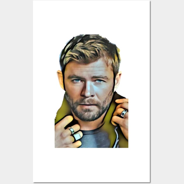 Chris hemsworth Wall Art by kuvarpatil